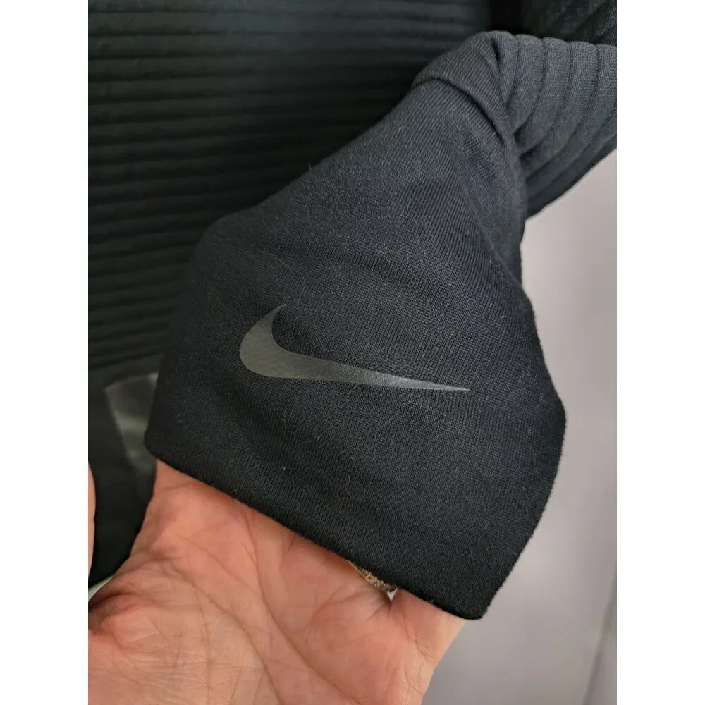 Nike Women’s Black Just Do It Crewneck Sweatshirt Size Small Pockets